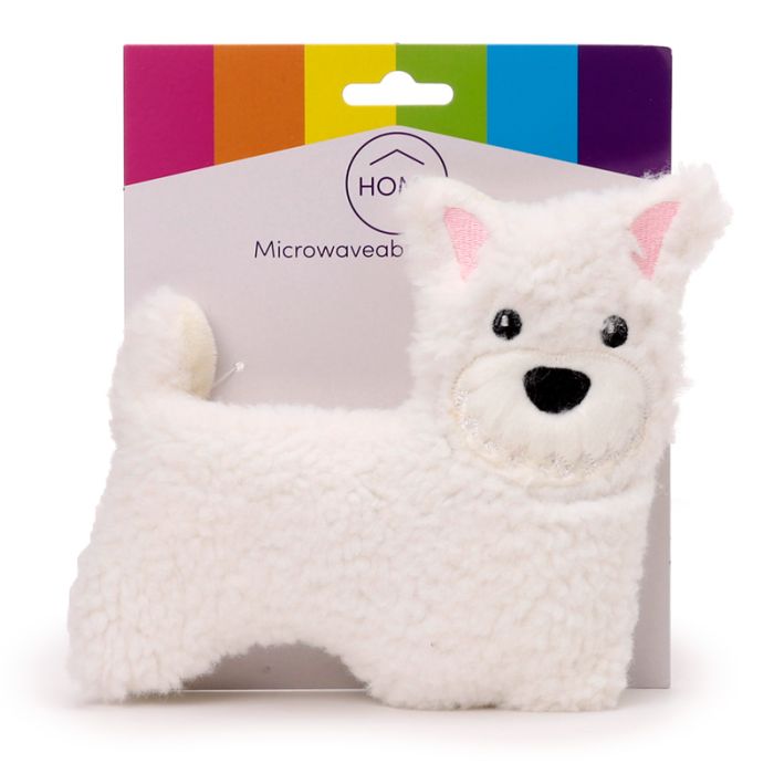 Westie Dog Microwavable Plush Lavender Heat Pack