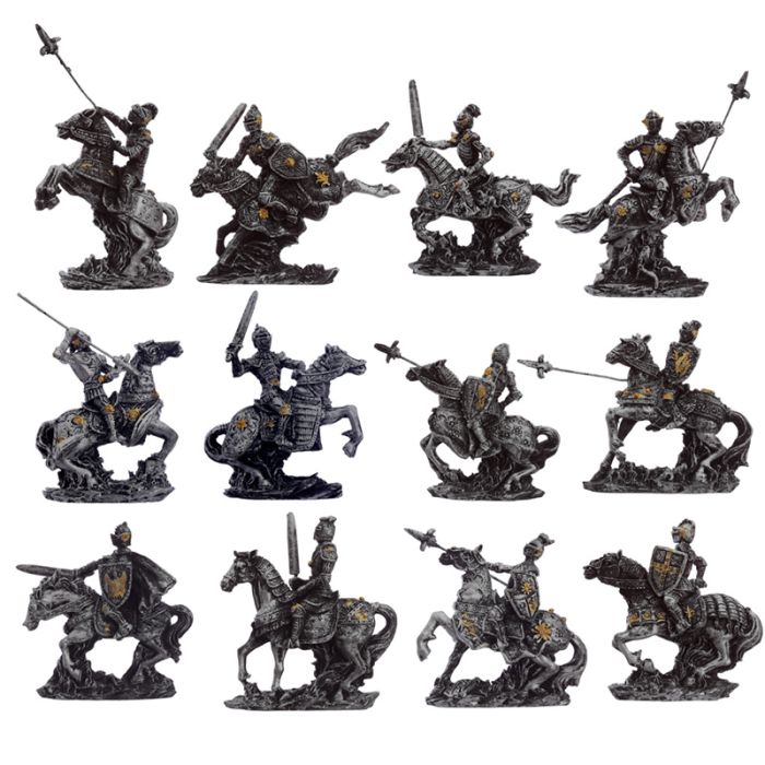 Medieval Knight Castle Battle World Figures