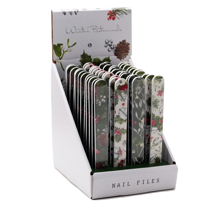 Christmas Winter Botanicals Nail File