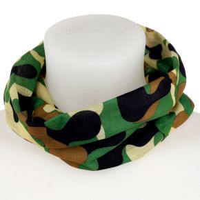 Camouflage Design Neck Warmer Tube Scarf