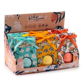 Pick of the Bunch Daisy Lane, Peony & Protea Bath Bomb in Gift Box