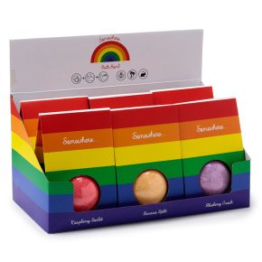 Somewhere Rainbow Bath Bomb in Gift Box