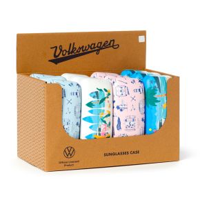 Glasses/Sunglasses Case Volkswagen VW T1 Camper Bus Explore More/Waves are Calling