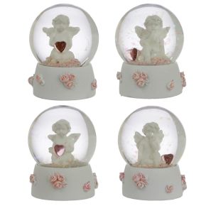 Peace of Heaven Sweet Dreams Cherub Snow Globe 