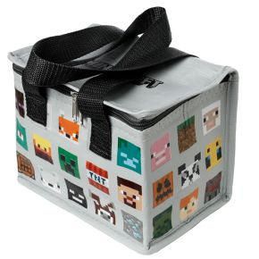 RPET Cool Bag Lunch Bag Minecraft Faces
