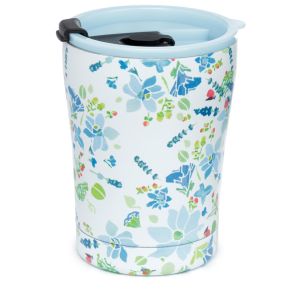 Julie Dodsworth Blue Lavender Garden Hot & Cold Insulated Cup 300ml