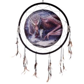 Lisa Parker Alliance Dragon & Wolf Dreamcatcher 60cm