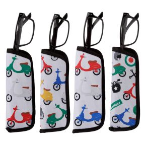 On Two Wheels Scooter Reading Glasses