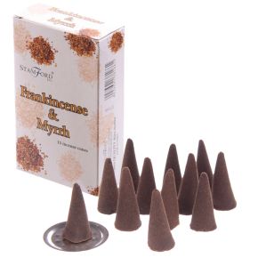 37166 Stamford Incense Cones Frankincense & Myrrh