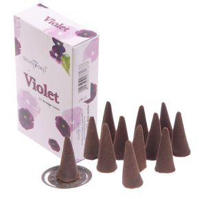 37167 Stamford Incense Cones Violet