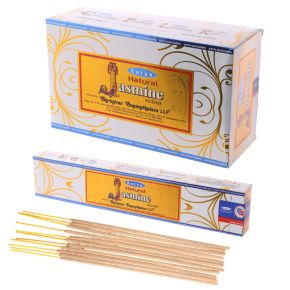 01443 Satya Natural Jasmine Incense Sticks