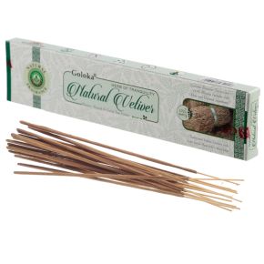 Goloka Natural Vetiver Incense Sticks