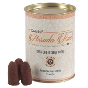 Goloka Backflow Arruda Rue Incense Cones