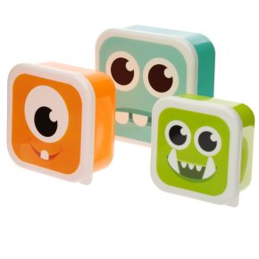 Set of 3 Lunch Box S/M/L Monstarz Monster