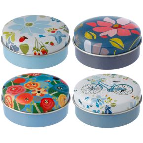 Julie Dodsworth Blue Botanical Lip Balm in a Tin