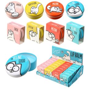 Simon's Cat Lip Balm in a Tin