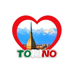 3D Printed Souvenir Magnet Torino Mole