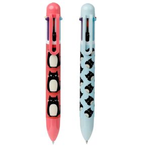 Feline Fine Cat Multi Colour Pen (6 Colours)