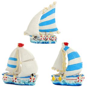 Seaside Souvenir Sail Boat