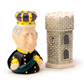 King Charles III Salt & Pepper Set