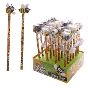 Cute Honey Bee Pencil & Eraser Topper