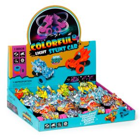 Light Up Stunt Car Action Toy